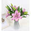 4 pièces fleur de lis artificielle-1564486390