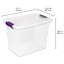 Contenant de rangement avec couvercle transparent Sterilite