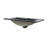 Black Ceramic Basin Sink 24", 4.72" Internal Depth, 0.81" Countertop, Exquisite Detail Top Functional