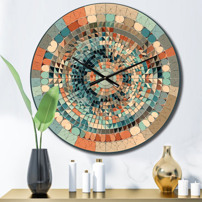 Horloge murale en métal The Great Mystery