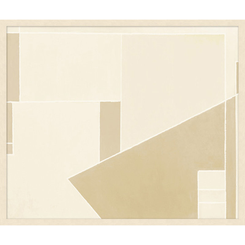 «Neutral Spaces 2» par Thom Filicia - Peinture encadrée sur papier
