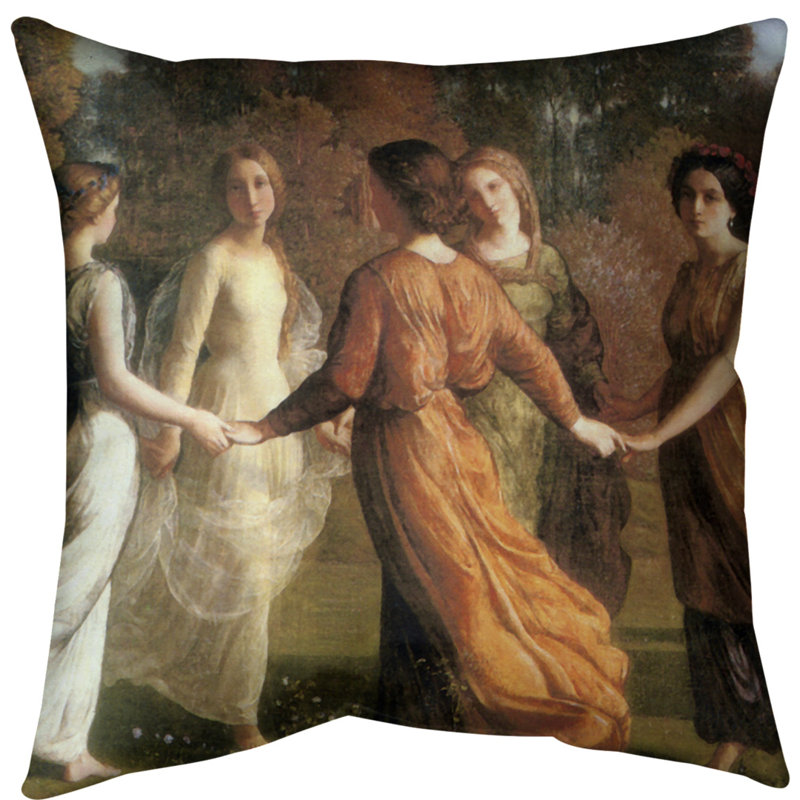Coussins de l’oreiller du soleil, 16 po x 1 po, Polyester filé