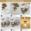 Plafonnier semi-encastré en verre 1 lumière-1163957531