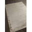 Tapis en mélange de laine et de viscose beige Dunwoody-1877332186