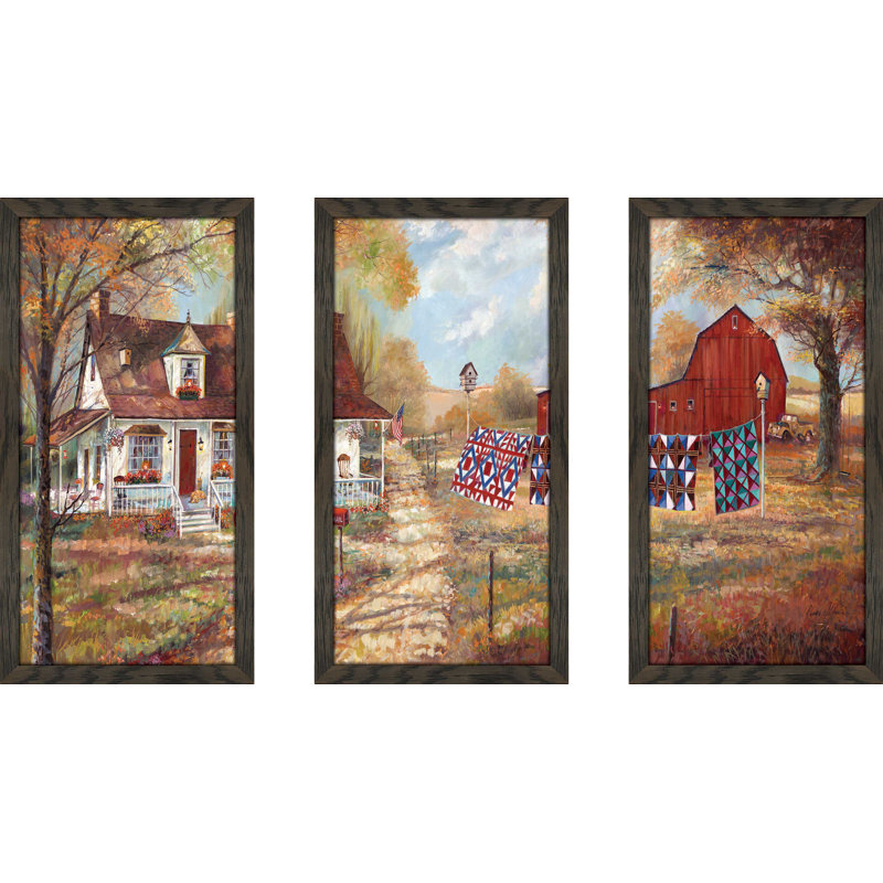« après la décoloration après l’après-midi », reproduction de peinture à l’huile à multiples images