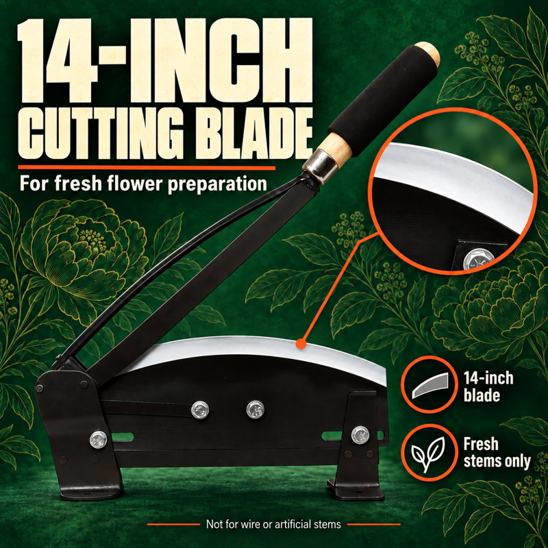 14-inch Stainless Steel Flower Stem Cutter