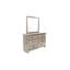 DRESSER en chêne gris