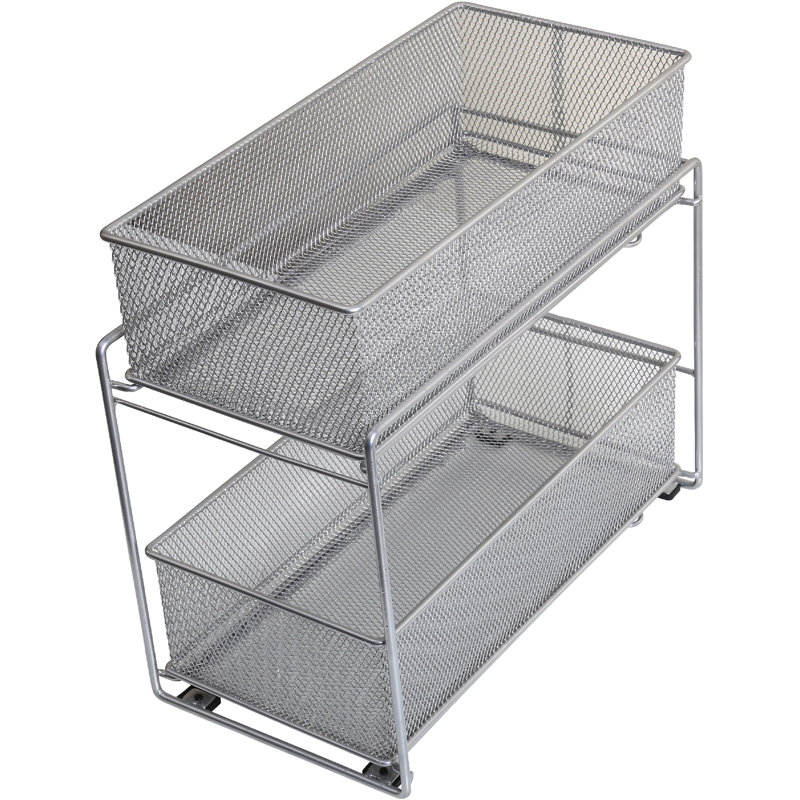 Tiroir de rangement à 2 niveaux pour armoire Kaan