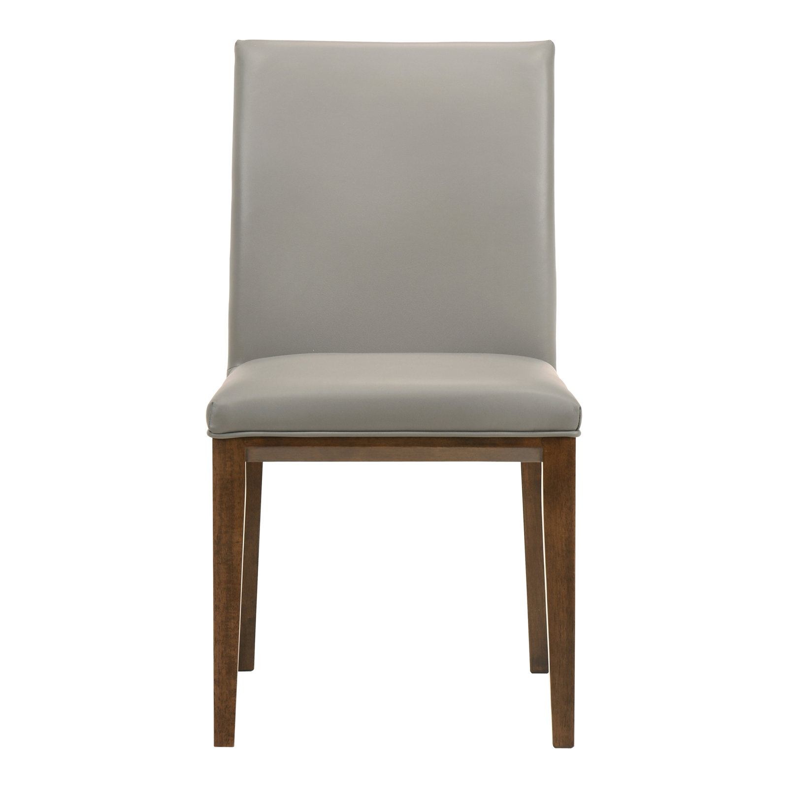 Arden Genuine Leather Dining Chair, Gray