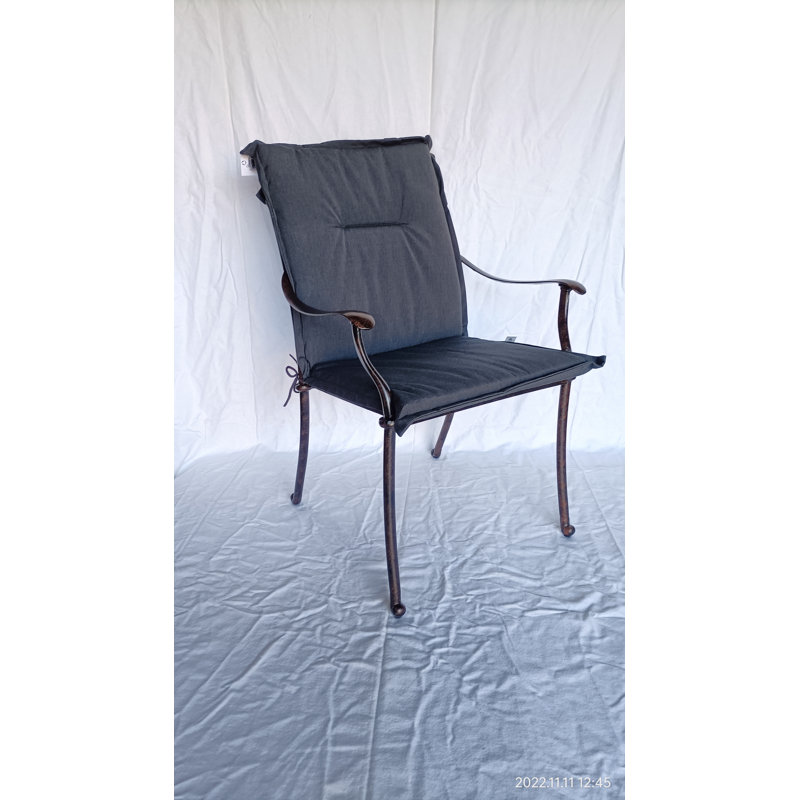 Stacking Chairs Frisco, York, Nexus New Classic Seat/Back Cushion, Anthracite