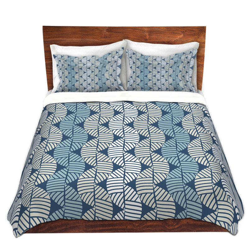 Modern & Contemporary Duvet Cover, King Duvet Cover + 2 King Shams
