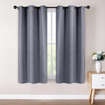 Polyester Thermal Insulated Room Darkening Curtain Panels