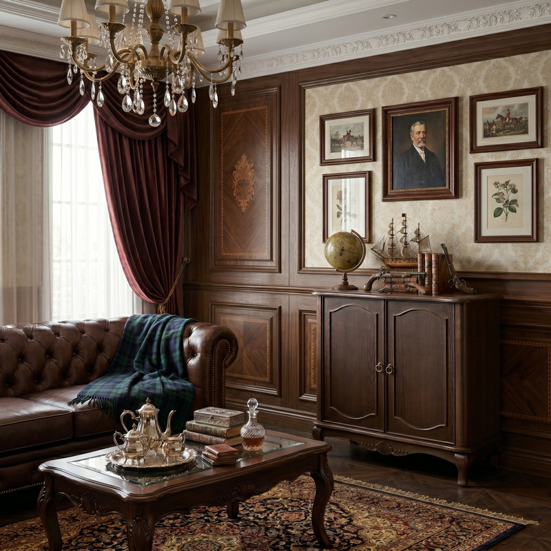 Armoire 2 portes Ava, Noyer