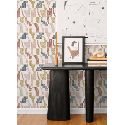Sarda Modern Peel & Stick Geometric Wallpaper