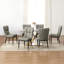 Chaise d'appoint en similicuir 18,9 po H-1855405050