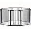 Versatile Adjustable Metal Safety Gate for Various Areas and Purposes