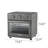 Magnavox 16L Air Fryer Oven with Steam Infusion, Countertop Convection Toaster Oven with Viewing Window & Interior Light, 6 Stainless Steel Heating Elements, Bake Broil Roast Toast Dehydrate, 200–450°F, Char-124408313