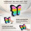 3D Pin Art Jouet coloré empreinte de main Sculpture Impression Panneau sensoriel pour enfants adultes