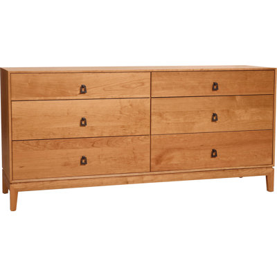 Mansfield 6 - Drawer Solid Wood Dresser
