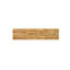 Banc en bois élégant avec base en métal pour la cour arrière, banc de l 63 po, P 15 po, H 17,44 po, espace de soutien de couleur, large, profond, haut, teinté