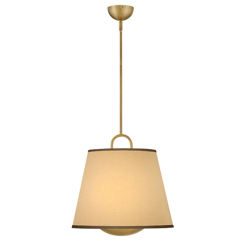Hinkley Sonia Pendant Light, Lacquered Brass