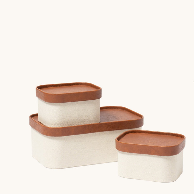 Red Barrel Studio Box, Beige/Brown