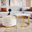 Table basse 2 pièces Modern Modern White-1213648