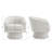 360-Degree Swivel Upholstered Barrel Chair with Removable Cushion-374087575