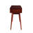 ACME Christa Sofa Table, Espresso & White