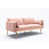 Velours rose clair est en rupture de stock