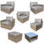 8 - Person Patio Conversation Set with Cushions-86321209