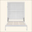 Lit escamotable mural avec tablettes Murphy