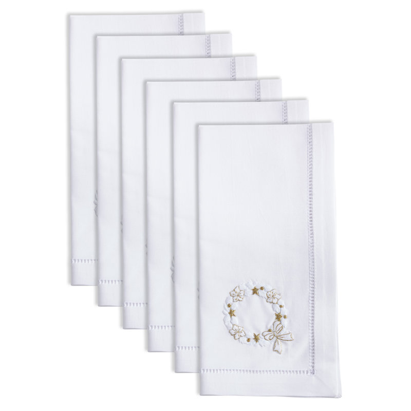 100% Cotton No Pattern Rectangle Napkin