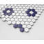 Carreau de mosaïque en porcelaine nid d'abeille 1 po x 1 po Value Series-98546885