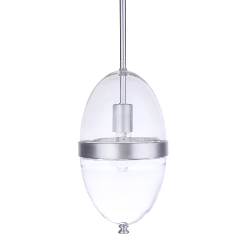 Lyla-Rose Outdoor Pendant, Satin Aluminum
