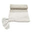 Jeté rayé Brighton, ensemble de 2, 50 po x 60 po, beige