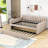 Basmala Full / Double Daybed with Trundle-509201202