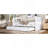 Twin Platform Bed With Drawers And Trundle, Solid Wood Daybed, No Spring Box Needed, White-1374236403