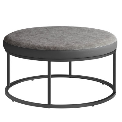 Round Coffee Table, Footstool