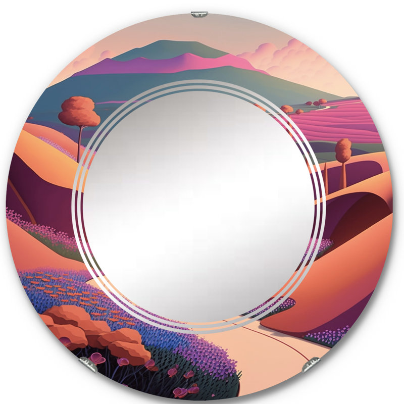 Miroir mural Zorien, 24 po x 24 po