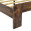 Structure de lit double, structure de lit plateforme en bois avec tête de lit à DEL avec rangement et 2 ports USB-370514178-370514303