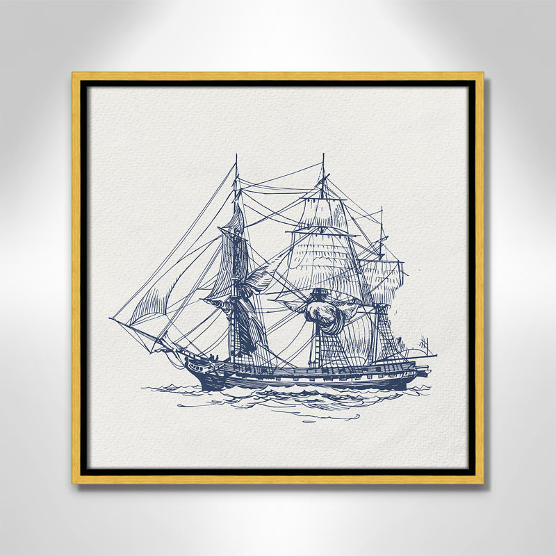 «Into the Sea III» par Kimberly Allen, Or, H 17,5 po x l 17,5 po