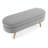 Ottoman Oval Storage Bench with Rubber Wood Legs-1049216486