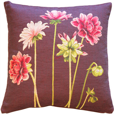 Coussin Dahlias