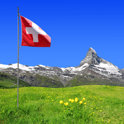 Matterhorn 1 Piece Wrapped Canvas Wall Art