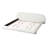 Upholstered Platform Bed with Rounded Headboard, Boucle Bed Frame with Wood Slat Support, Weight Capacity 700 lbs, No Box Spring Needed, White, California King-1042303608
