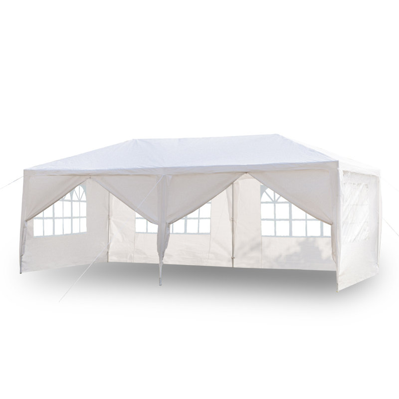 Pergolas blanches de 6 m (20 pi)