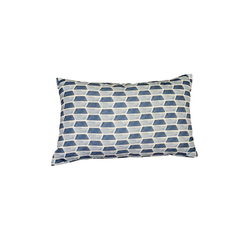 Mittler Feather Abstract Rectangle Cushion