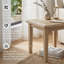 Table de bout en bois massif Gundrath