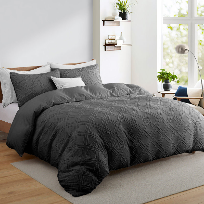 Standard Duvet Cover, Twin Duvet Cover+1 Standard Pillow Case, White